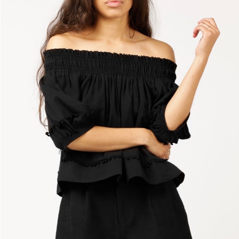 Apiece Apart off the shoulder top